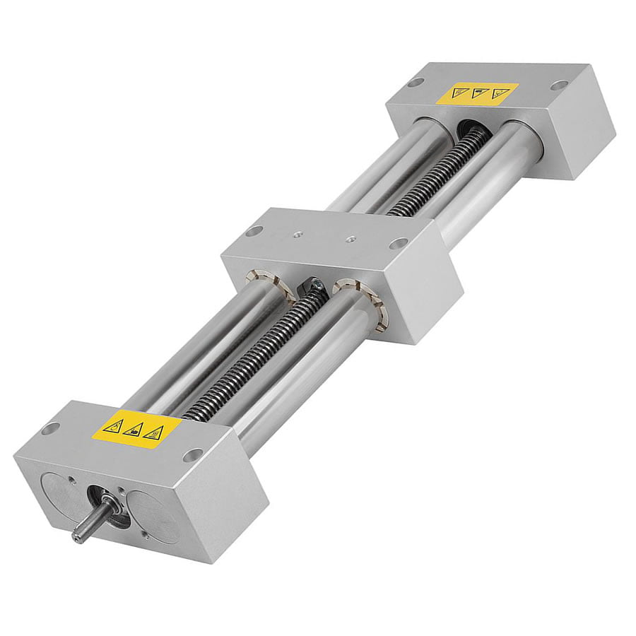 Norelem Double Tube Linear Actuator Steel Alluminium