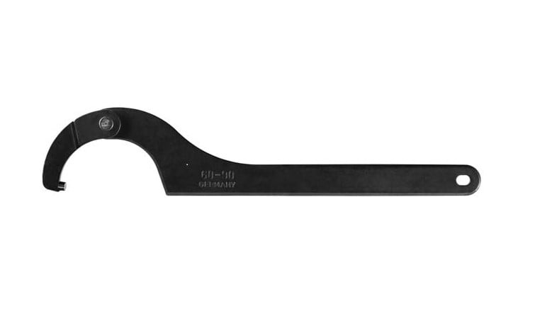 AMF Hinged hook wrench with pin (industrial version) 776C