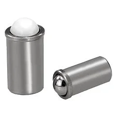 K0333 Kipp Spring plungers smooth version, extended, stainless steel