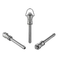K0790 Kipp Ball lock pins self-locking, stainless steel