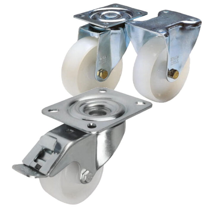 K1770 Kipp Swivel and fixed castors standard version