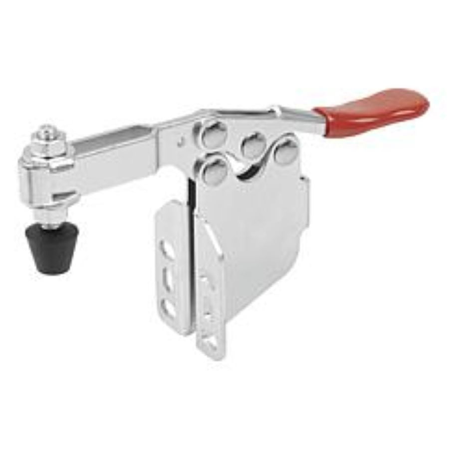 K1542 Kipp toggle clamp horizontal with angled foot and adjustable ...