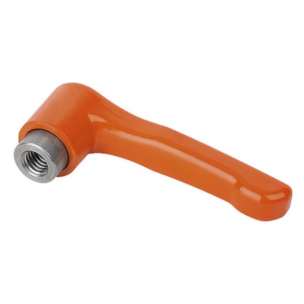 Norelem Clamping Levers Flat Internal Thread Steel Parts