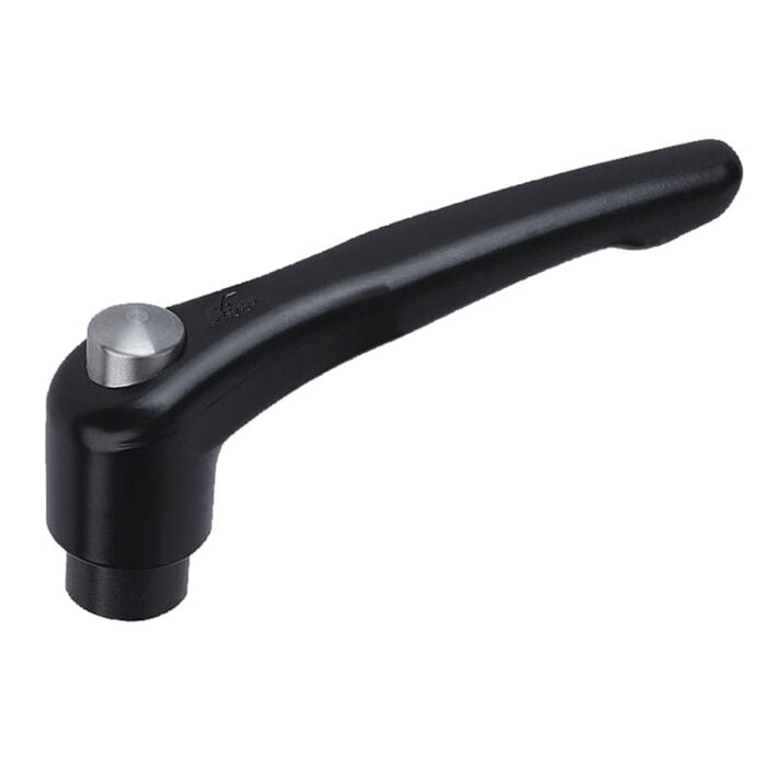 K0122 Kipp Clamping levers with protective cap, internal thread