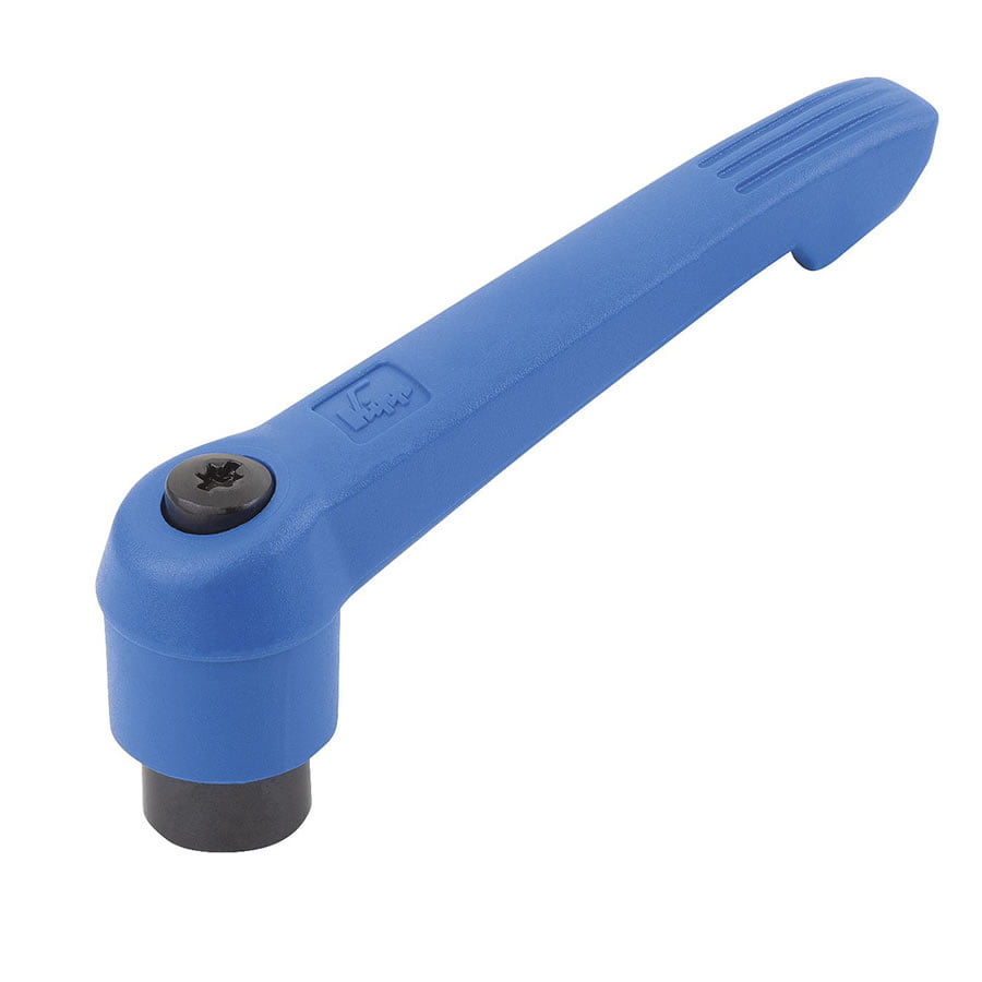 K Kipp Clamping Levers With Plastic Handle External Thread Maxiloc