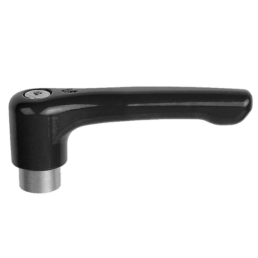 K0738 Kipp Clamping levers, flat, internal thread, steel parts ...