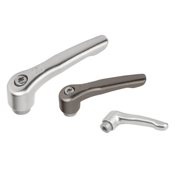 Norelem Clamping Levers With Internal Thread Stainless Steel Maxiloc