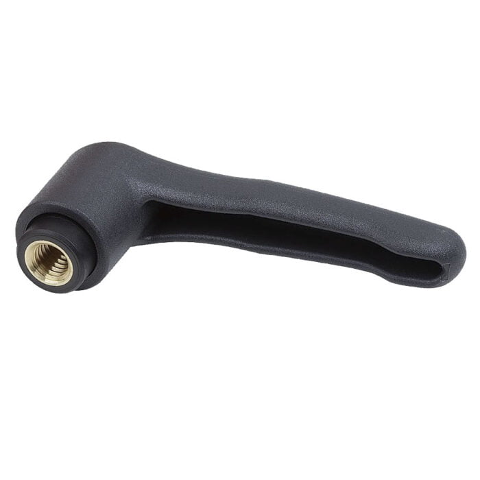 K1553 Kipp clamping levers, plastic with safety function with female thread