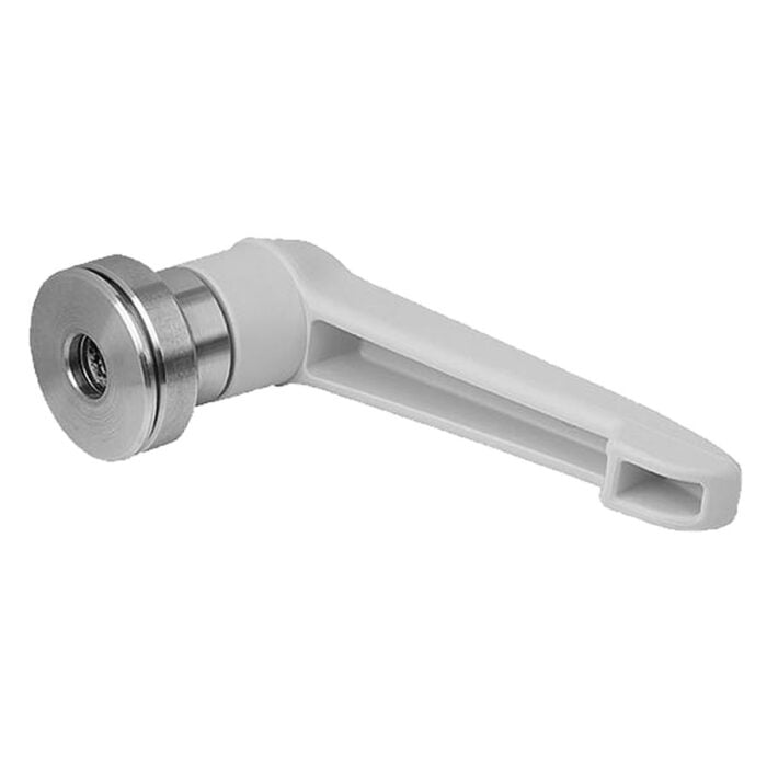 K1598 Kipp plastic clamping lever with female thread and clamping force intensifier