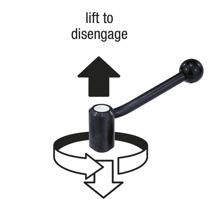 Kipp Tension lever - lift to disengage