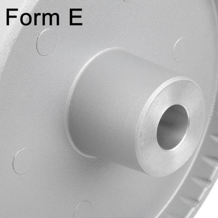 K1520 Kipp Disc handwheels, aluminium without grip Form E