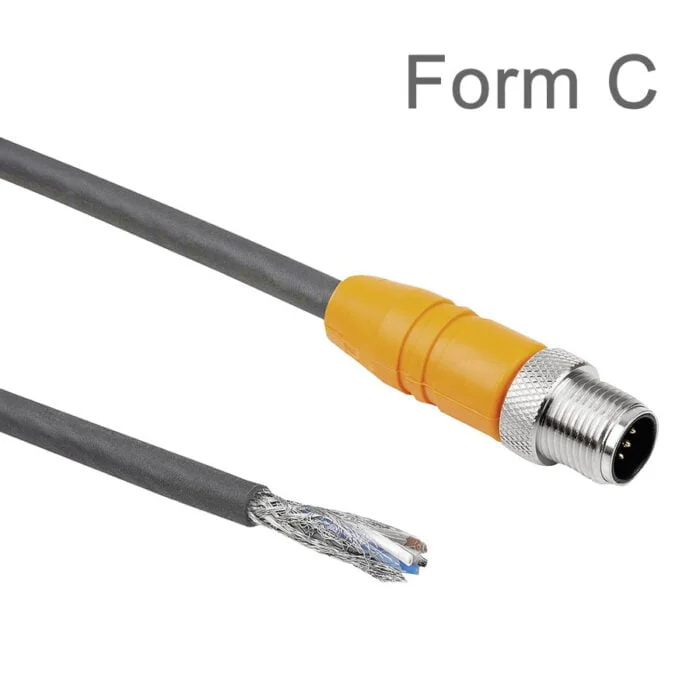 K1482 Kipp connectors with screw fitting screened Form C