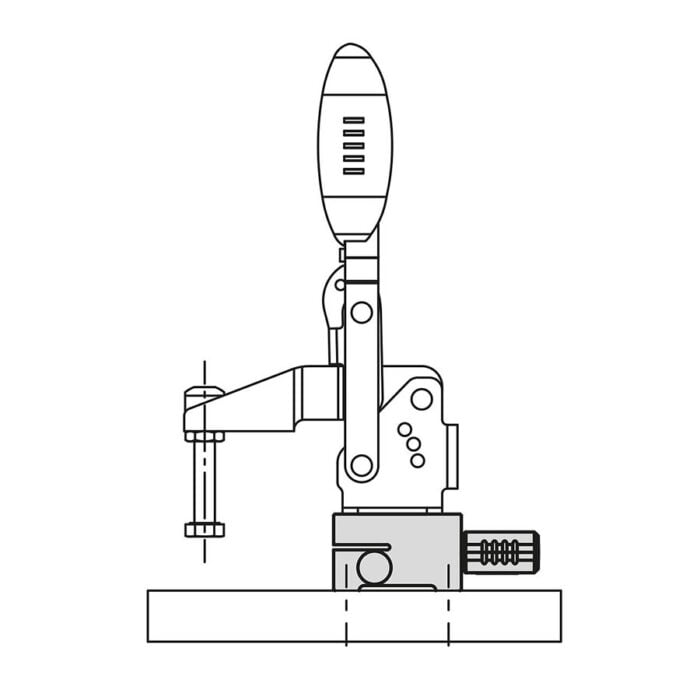 K1825 Kipp Force sensor for toggle clamps